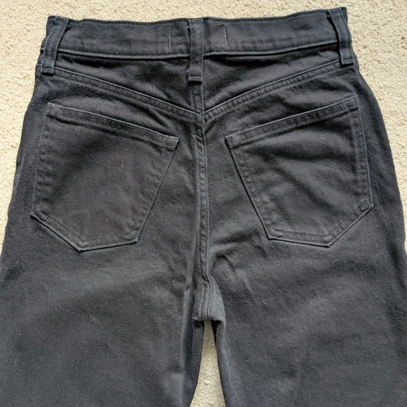 Abercrombie & Fitch 90's Straight Ultra High Rise Denim Jeans 27/4S - Picture 5 of 14